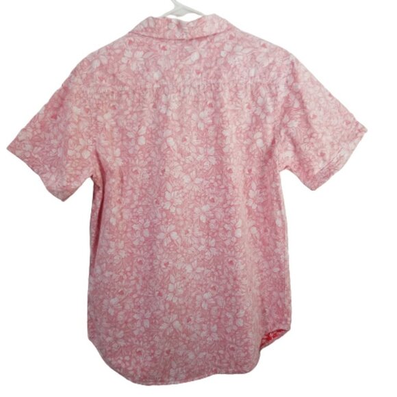 Dirty Laundry Short Sleeve Button Down Shirt Medium - Picture 4 of 5